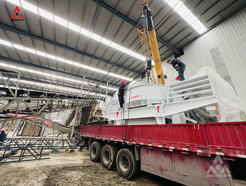 Planta de trituración de piedras de desierto de Gobi