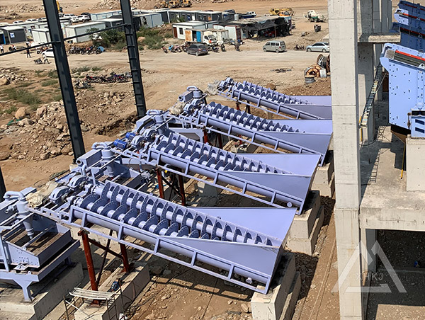 lavadora de arena de espiral